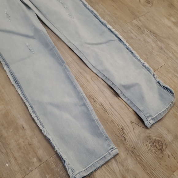 AZI Full Length Jeans with Fringe NWT - Picture 3 of 4